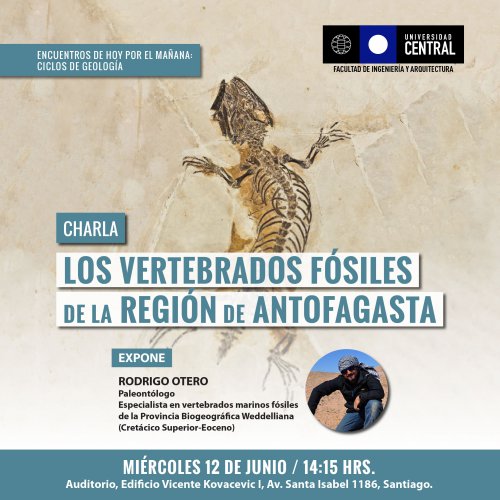 Paleontologo Expondra Sobre Los Vertebrados Fosiles De La Region