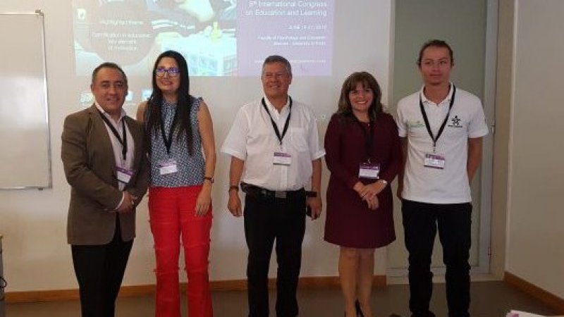 Profesor de la Escuela de Ingeniería participa en congreso de educación y aprendizaje en Portugal
