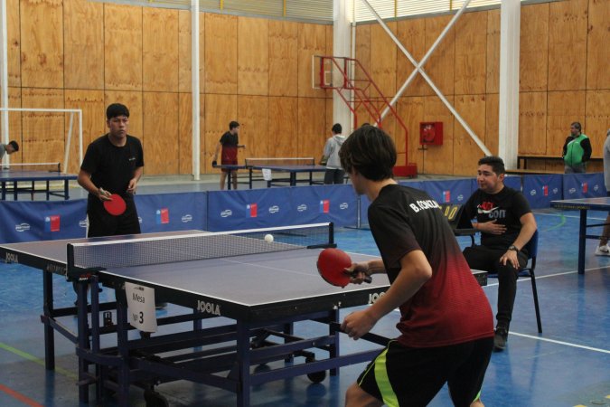 Ucentral Región de Coquimbo participó como sede de Campeonato comunal escolar de tenis de mesa