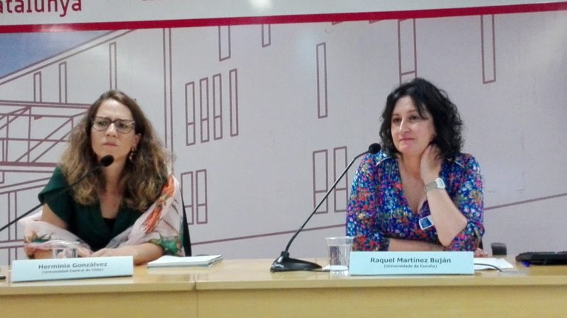 Académica expone sobre migraciones y cuidado de adultos en Barcelona y Tarragona