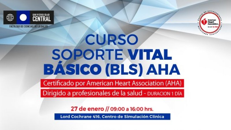 Últimos cupos de Curso AHA: Soporte Vital Básico para el Equipo de Salud