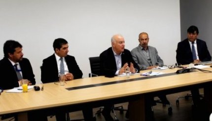 Rector y Vicerrector Académico visitan la sede y proyectan desafíos para el 2020