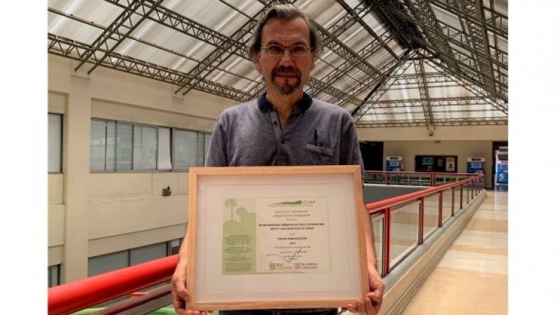 Libro editado por académicos de Arquitectura del Paisaje es premiado por ICHAP como Mejor Publicación 2019