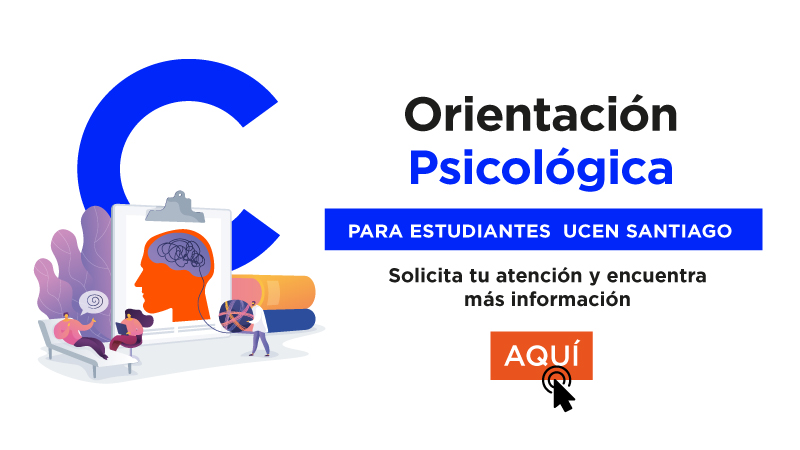 Orientación psicológica para estudiantes UCEN Santiago
