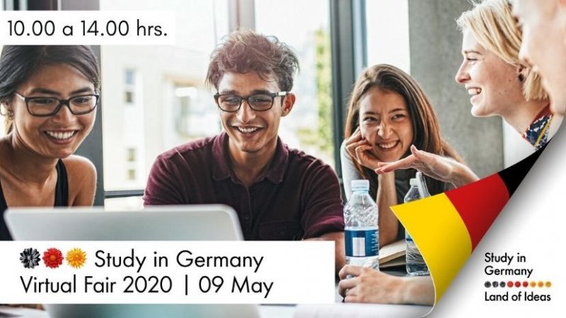 Dirección de Relaciones Internacionales invita a la Comunidad UCEN a participar de la Feria Virtual “Study in Germany 2020” para cursar estudios universitarios en Alemania