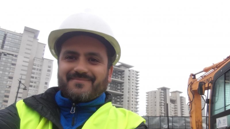 Nuevo académico ingresa al equipo docente de las carreras Ingeniería Civil en Obras Civiles e Ingeniería en Construcción