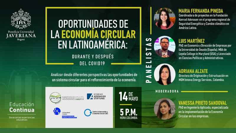 Director de Administración Pública expondrá en webinar sobre economía circular en el contexto del COVID-19