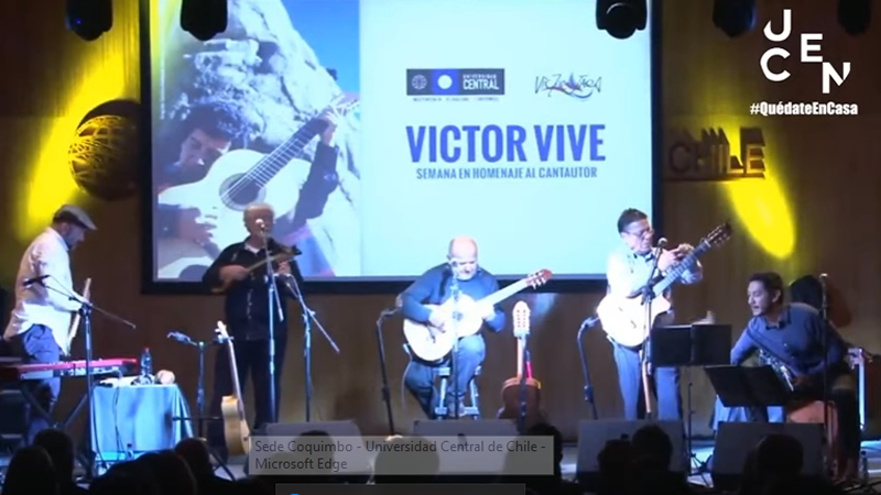 Retransmisión del 23 de abril del Concierto de Inti Illimani Histórico en Semana de Víctor Jara