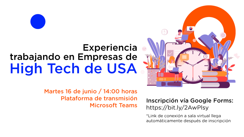 Experiencia trabajando en Empresas de High Tech de USA