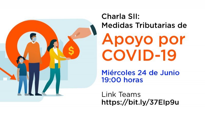Carreras Técnicas realizará Charla SII: Medidas tributarias de apoyo por COVID-19