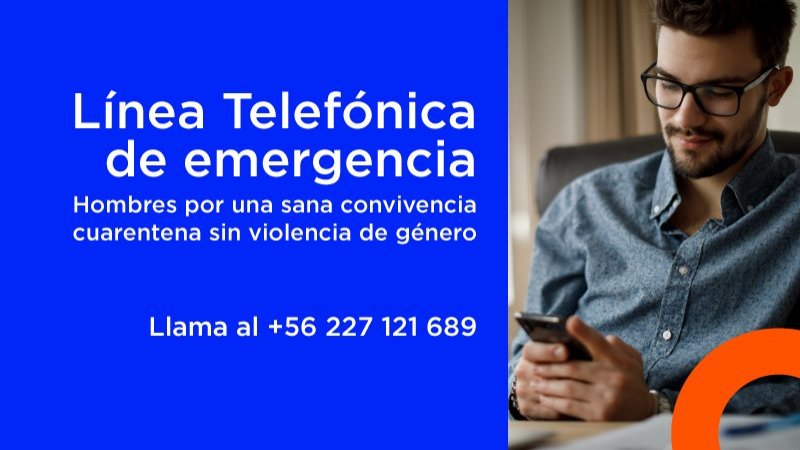 Primer call center en Chile de acogida para hombres