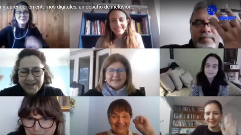 Conversatorio online abordó la coyuntura de la enseñanza para personas en situación de discapacidad intelectual