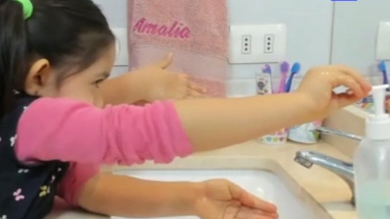 La importancia de un buen lavado de manos en niños