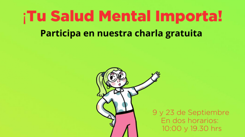 Fundación Relaciones Inteligentes invita a participar en ciclo de charlas de Salud Mental