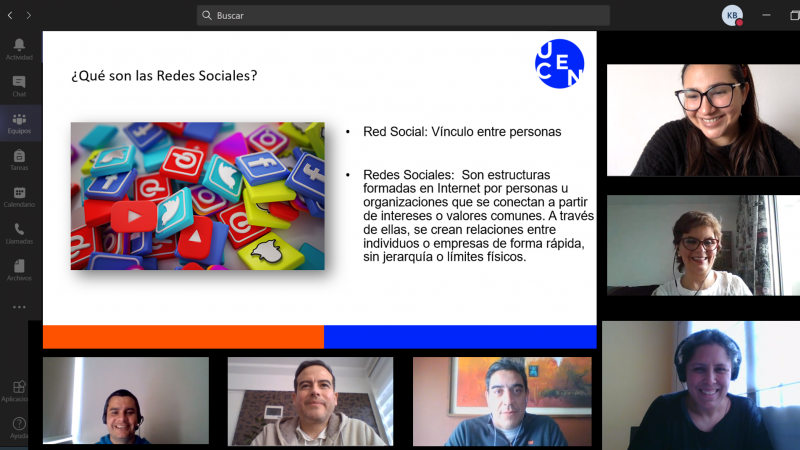 Dirección de Comunicaciones Corporativas dicta Taller de Redes Sociales a académicos de FINARQ