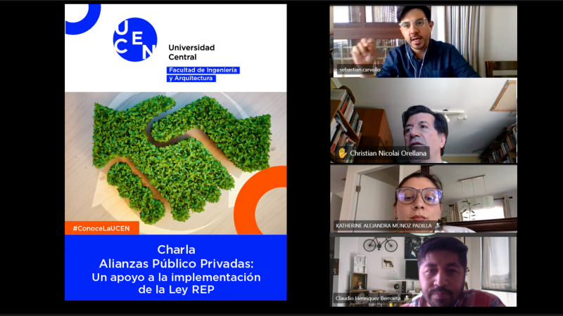 Experto de la Agencia de Sustentabilidad y Cambio Climático aborda los desafíos en torno a la Ley REP chilena