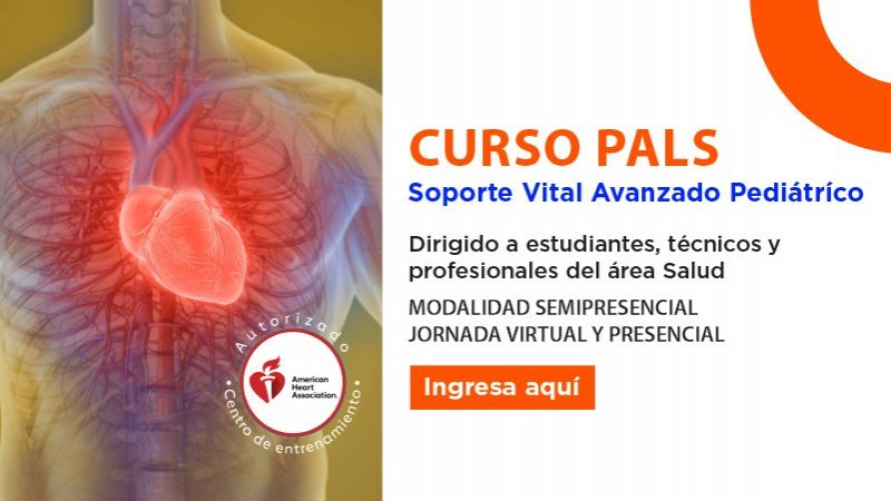 Curso PALS /SVAP Soporte Vital Avanzado pediátrico. Noviembre