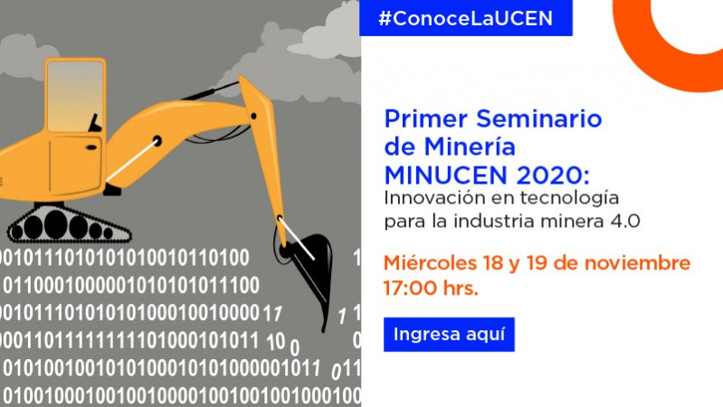 Primer Seminario MINUCEN 2020: Innovación en tecnología para la industria minera 4.0