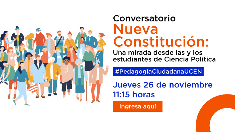 Estudiantes de Ciencia Política expondrán sus posturas ante una nueva Constitución