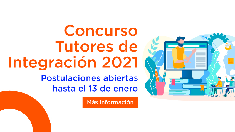 Abiertas las postulaciones para tutores de integración UCEN 2021