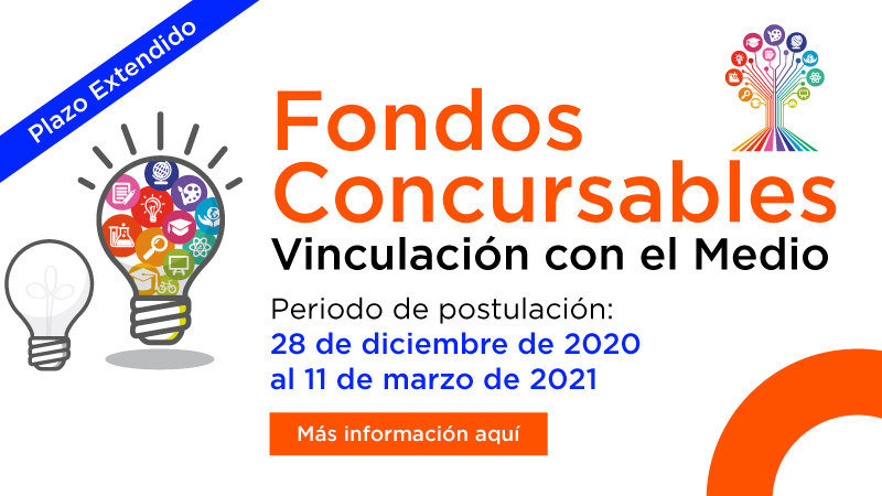 Dirección de Vinculación con el Medio abre convocatoria a los Fondos Concursables 2020