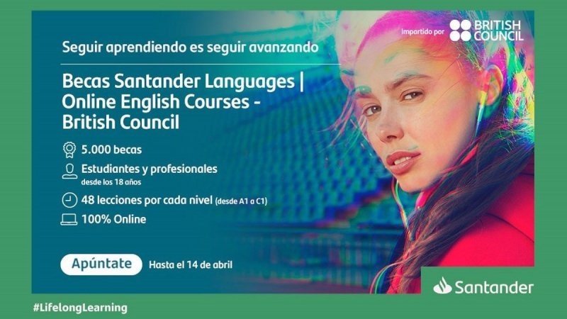 DRI invita a postular a las Becas Santander Languages