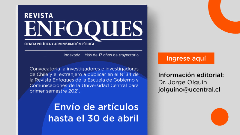 Abierta convocatoria para publicar en Revista Enfoques