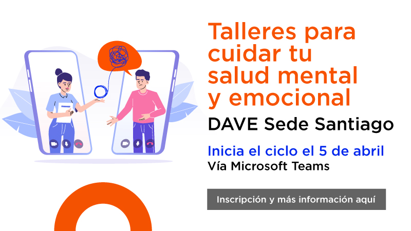 Participa del primer ciclo de talleres para cuidar tu salud mental y emocional