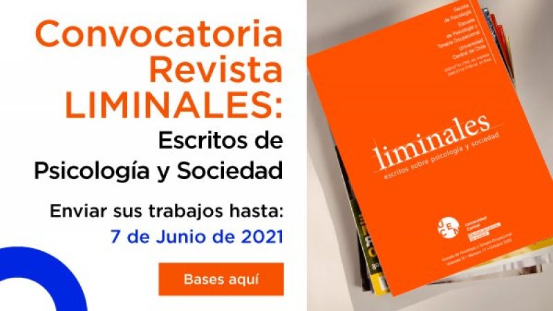 Convocatoria abierta para publicar en Revista Limínales