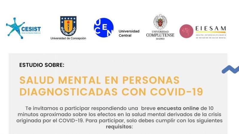 Estudios de Psicología: Salud Mental en personas diagnosticadas con COVID-19