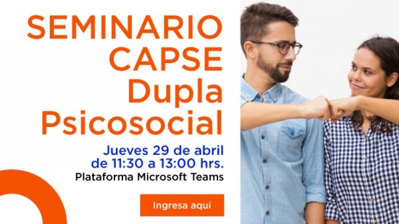 Profesora de Trabajo Social participa en Seminario CAPSE Dupla Psicosocial