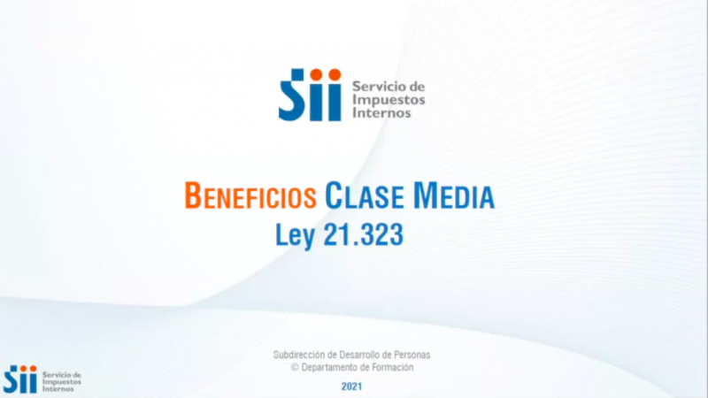 TNS en Contabilidad realizó charla ‘SII: Beneficios clase media 2021’