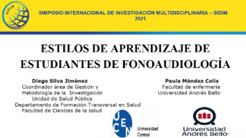 Académicos Facsalud participan en Simposio Internacional de Investigación Multidisciplinar