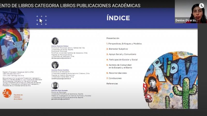 Directora y académicos de la carrera de Psicología exponen en IV Bienal Latinoamericana y Caribeña