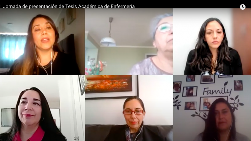 Conoce la I Jornada de presentación de tesis de académicas de la carrera de Enfermería