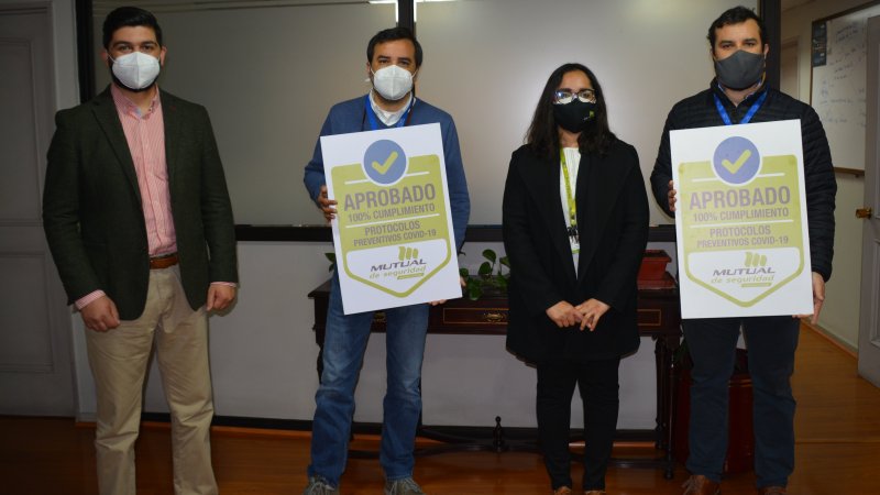 UCEN recibe certificación por cumplimiento a protocolos sanitarios Covid-19