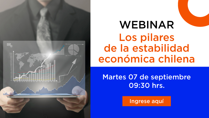 Carreras de Periodismo e Ingeniería Comercial invitan a webinar sobre la estabilidad de nuestra economía