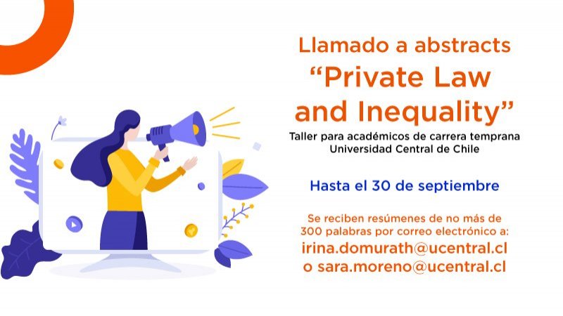 Llamado a jóvenes investigadores/as: abstracts “Private Law and Inequality”