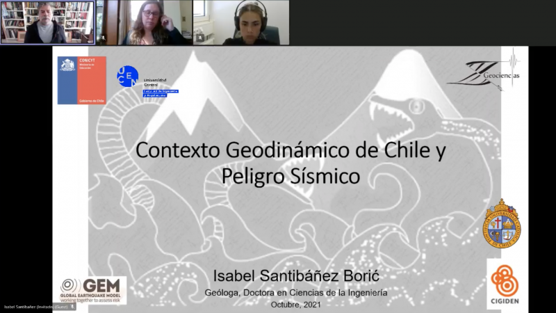 Carrera de Geología realizó Workshop: “Terremotos de Subducción y Fallas Corticales”