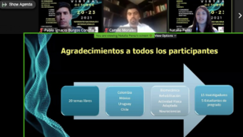 Académica de Kinesiología Expone en el III Congreso de la Asociación Chilena de Ciencias del Movimiento y I Congreso Sociedad Chilena de actividad física adaptada