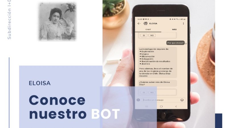 ELOISA ya está aquí: Subdirección de I+D+i implementa Bot de atención