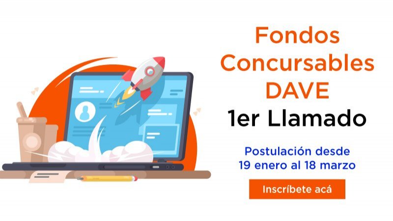 Primer llamado Fondos Concursables DAVE 2022