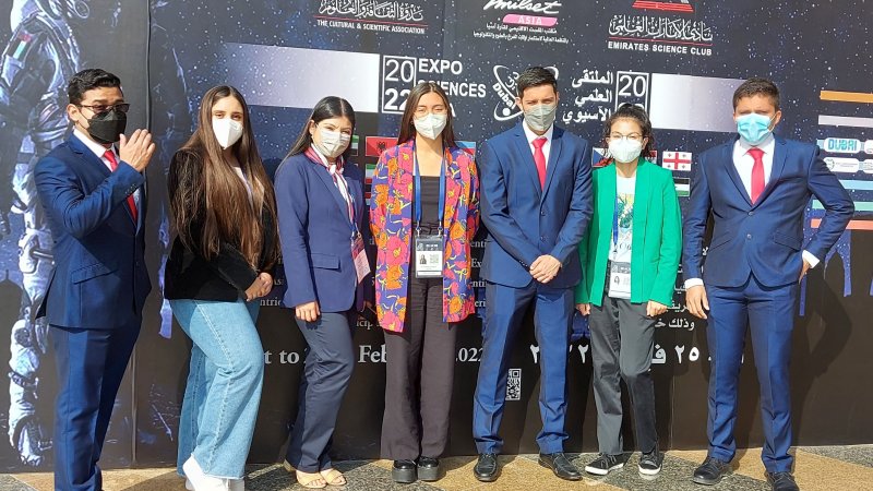Estudiantes de Enfermería de Coquimbo participaron de ExpoScience Asia (ESA) 2022 en Dubai