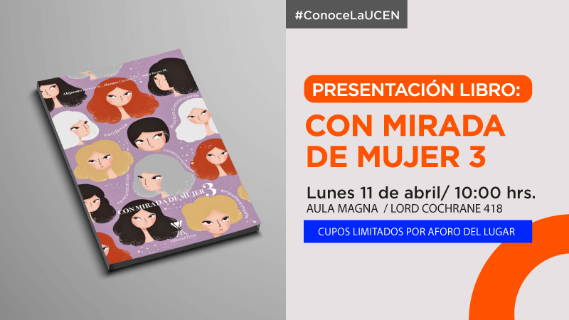 Carrera de Publicidad invita al lanzamiento de Con Mirada de Mujer 3