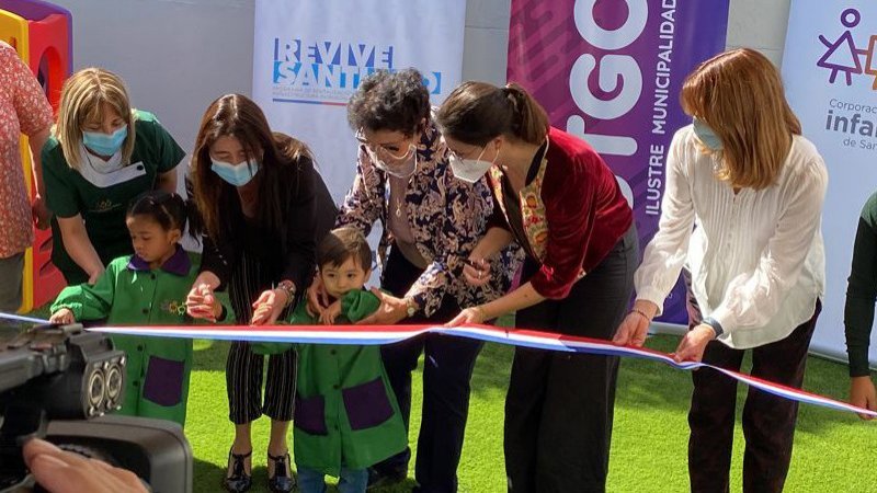 Subsecretaría de Ed. Parvularia y Municipalidad de Santiago inauguran jardín infantil “María Victoria Peralta”