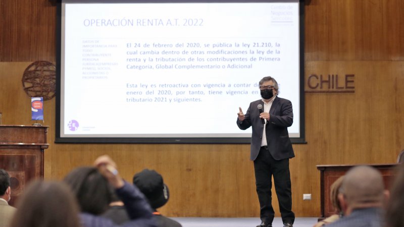 Emprendedores conocieron el proceso de Operación Renta 2022 en la Universidad Central