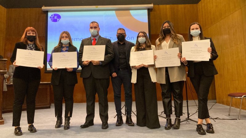 Emotiva ceremonia de titulación de Trabajadores/as Sociales