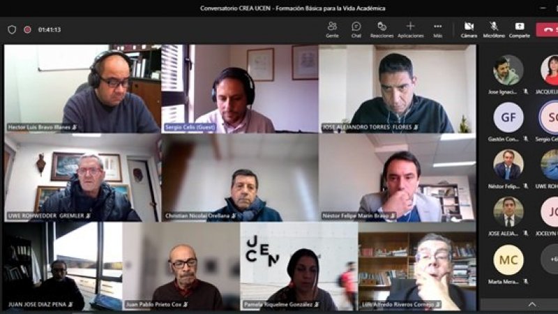 UCEN realizó el primer conversatorio del Proyecto Educativo Institucional