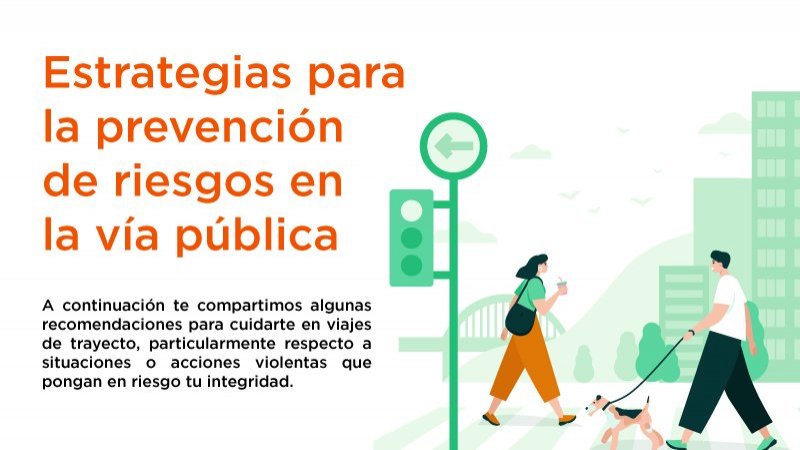 Estrategias para la prevención de riesgos en la vía pública