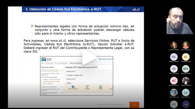 Carreras Técnicas realizó charla sobre el SII